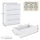 Vida Designs (White) Denver 4 Drawer Chest Bedroom Storage Unit 2