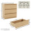 Vida Designs (Pine) Denver 3 Drawer Bedside Cabinet Storage Chest 2