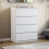Vida Designs (White) Denver 4 Drawer Chest Bedroom Storage Unit 1