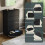 Vida Designs (Black) Denver 5 Drawer Chest Garment Storage Bedroom Unit 7