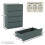 Vida Designs (Jasper Green) Denver 4 Drawer Chest Bedroom Storage Unit 2