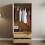 Vida Designs (Pine) Denver 2 Door 2 Drawer Wardrobe Bedroom Storage 3