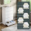 Vida Designs (White) Denver 5 Drawer Chest Garment Storage Bedroom Unit 6