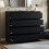 Vida Designs (Black) Denver 8 Drawer Wide Chest Bedroom Storage Unit 6