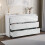 Vida Designs (White) Glinton Modern 6 Drawer Chest Bedroom Home Storage 6