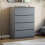 Vida Designs (Grey) Denver 4 Drawer Chest Bedroom Storage Unit 1