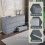 Vida Designs (Grey) Glinton Modern 6 Drawer Chest Bedroom Home Storage 7