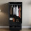 Vida Designs (Black) Denver 2 Door 2 Drawer Wardrobe Bedroom Storage 5
