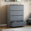 Vida Designs (Grey) Denver 4 Drawer Chest Bedroom Storage Unit 4