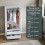 Vida Designs (White) Denver 2 Door 2 Drawer Wardrobe Bedroom Storage 3