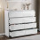 Vida Designs (White) Glinton Modern 8 Drawer Chest Bedroom Home Storage 4