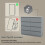 Vida Designs (Grey) Denver 8 Drawer Wide Chest Bedroom Storage Unit 8