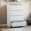 Vida Designs (White) Denver 4 Drawer Chest Bedroom Storage Unit 5