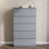 Vida Designs (Grey) Glinton Modern 5 Drawer Chest Bedroom Home Storage 3