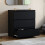 Vida Designs (Black) Denver 3 Drawer Bedside Cabinet Storage Chest 5