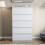 Vida Designs (White) Denver 5 Drawer Chest Garment Storage Bedroom Unit 2
