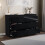 Vida Designs (Black) Glinton Modern 6 Drawer Chest Bedroom Home Storage 5