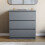 Vida Designs (Grey) Denver 3 Drawer Bedside Cabinet Storage Chest 3