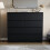 Vida Designs (Black) Denver 8 Drawer Wide Chest Bedroom Storage Unit 3