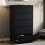 Vida Designs (Black) Denver 5 Drawer Chest Garment Storage Bedroom Unit 5