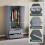 Vida Designs (Grey) Glinton 2 Door 2 Drawer Wardrobe Bedroom Storage 7