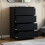 Vida Designs (Black) Denver 4 Drawer Chest Bedroom Storage Unit 6