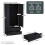Vida Designs (Black) Glinton 2 Door 2 Drawer Wardrobe Bedroom Storage 2