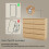 Vida Designs (Pine) Denver 8 Drawer Wide Chest Bedroom Storage Unit 8