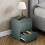 Vida Designs (Jasper Green) Denver 2 Drawer Bedside Chest Side End Cabinet 5