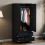 Vida Designs (Black) Denver 2 Door 2 Drawer Wardrobe Bedroom Storage 4