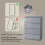 Vida Designs (Grey) Glinton Modern 4 Drawer Chest Bedroom Home Storage 7
