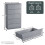 Vida Designs (Grey) Glinton Modern 5 Drawer Chest Bedroom Home Storage 2