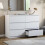 Vida Designs (White) Denver 6 Drawer Chest Wide Bedroom Clothes Storage 5
