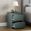Vida Designs (Jasper Green) Denver 2 Drawer Bedside Chest Side End Cabinet 6