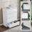 Vida Designs (White) Glinton Modern 4 Drawer Chest Bedroom Home Storage 6