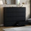 Vida Designs (Black) Denver 8 Drawer Wide Chest Bedroom Storage Unit 5