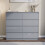 Vida Designs (Grey) Glinton Modern 8 Drawer Chest Bedroom Home Storage 1