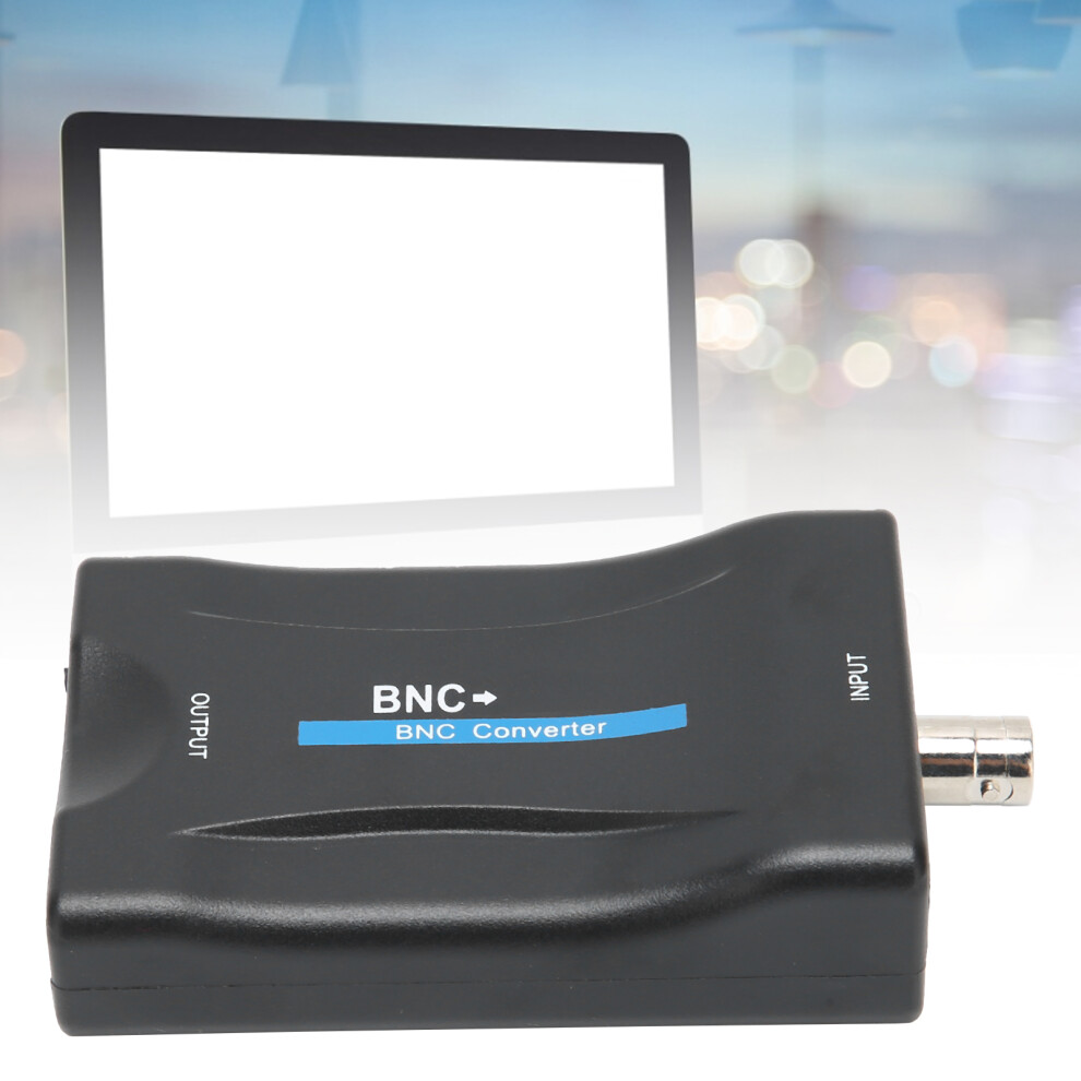Bnc To Hdmi Converter 1080P/720P Video Interface, Black 6931378631456