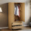 Vida Designs (Pine) Denver 2 Door 2 Drawer Wardrobe Bedroom Storage 2