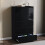 Vida Designs (Black) Glinton Modern 5 Drawer Chest Bedroom Home Storage 5