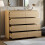 Vida Designs (Pine) Denver 8 Drawer Wide Chest Bedroom Storage Unit 6