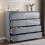Vida Designs (Grey) Glinton Modern 8 Drawer Chest Bedroom Home Storage 5