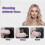 (AU,Pink)Explicitu Hair Styling Tool with Negative Ionic Technology, Anti-Scald Wave Curl 3