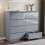 Vida Designs (Grey) Glinton Modern 8 Drawer Chest Bedroom Home Storage 4