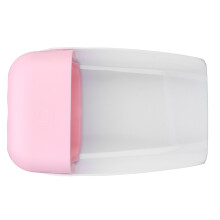 Compact Pink Silicone Faucet Extender No Tools Required BPA Free