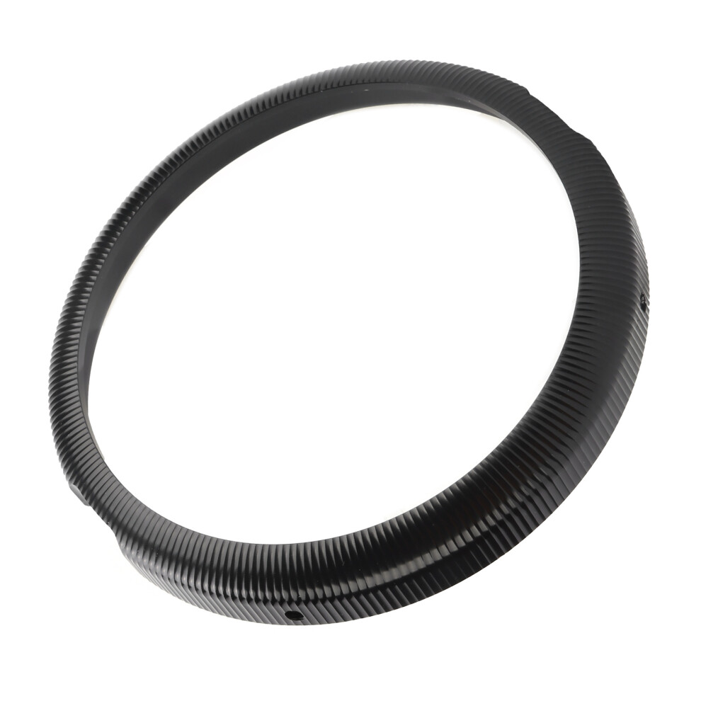 7In Motorcycle Headlight Trim Ring Cnc Aluminum Alloy Fit For Touring Black 7891378632695