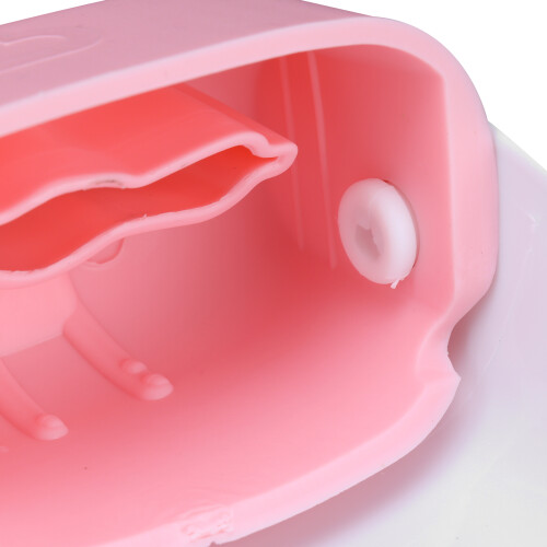 Compact Pink Silicone Faucet Extender No Tools Required BPA Free 1