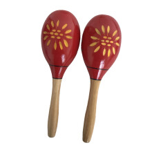 Holz-Sand-Hammer-Rasselset – 24 cm Mehrfarbiges Musikinstrument für Kinder