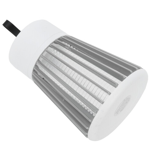 2000mAh Handheld Mosquito Zapper Light Gray White USB Charging Port