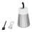 2000mAh Handheld Mosquito Zapper Light Gray White USB Charging Port 2